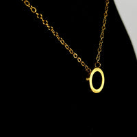 Circle Karma Gold Necklace