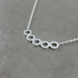 Circles Series Silver Necklace