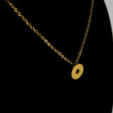 Compass Gold Necklace