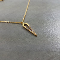 Icicle Gold Necklace