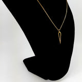 Icicle Gold Necklace