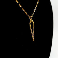 Icicle Gold Necklace