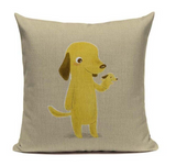 Dog Hand Puppet Pillow Cover DOG13