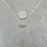 All-Seeing Eye Silver Necklace