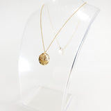 All-Seeing Eye Pendant Gold Necklace