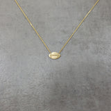 Football Gold Necklace