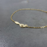 Fox Gold Bracelet