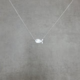Goldfish Silver Necklace