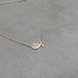 Goldfish Rose Gold Necklace