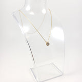 Dot CZ Gold Necklace