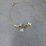 Bird and Branch Gold Bracelet