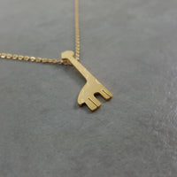 Giraffe Gold Necklace
