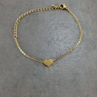 Tiny Heart Gold Bracelet