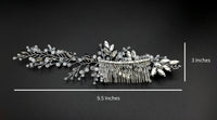 Wedding Hair Jewelry Comb H5