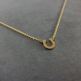 Horseshoe Gold Necklace