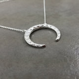 Horn Silver Necklace