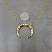 Horn Gold Necklace