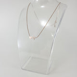 Heartbeat EKG Rose Gold Necklace