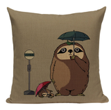 Totoro Sloth Pillow JP2