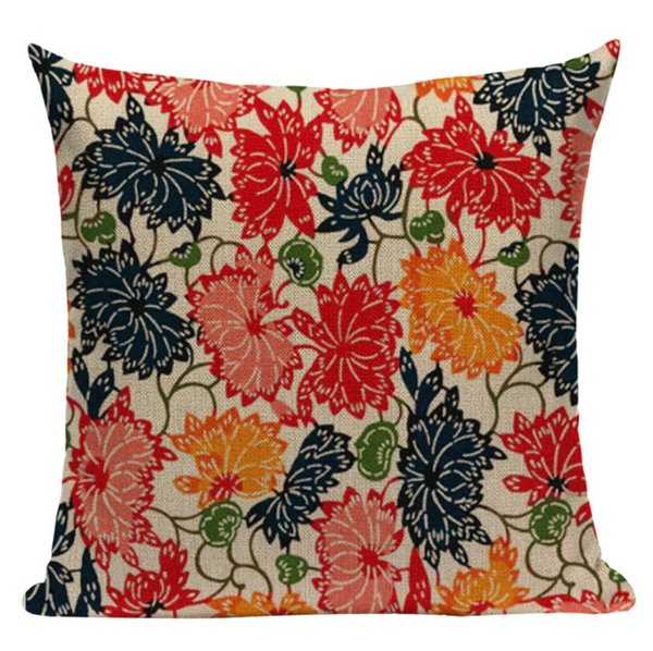 Chrysanthemum Flower Pillow Cover JP33