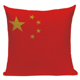 Chinese Flag Pillow Cover L21