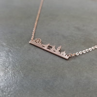 London Rose Gold Necklace