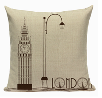 London Big Ben Pillow Cover L38