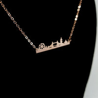 London Rose Gold Necklace