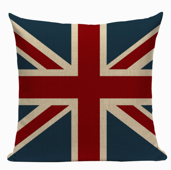 United Kingdom Flag Pillow Cover L6