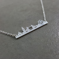 London Silver Necklace