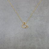 Mickey Mouse Gold Necklace