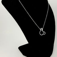 Mickey Mouse Silver Necklace