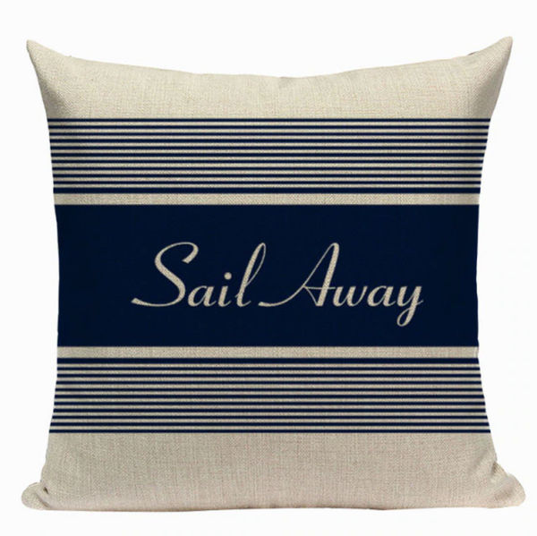 Sail Away Pillow Cover N12
