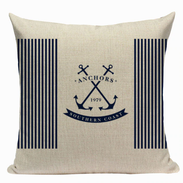 Anchors Southern Coast Pillow Cover N13