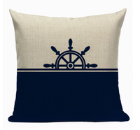 Ship Wheel Pillow N2
