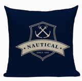 Nautical Shield Pillow Cover N6