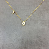 Owl Gold Necklace
