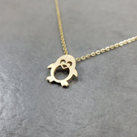Penguin Gold Necklace