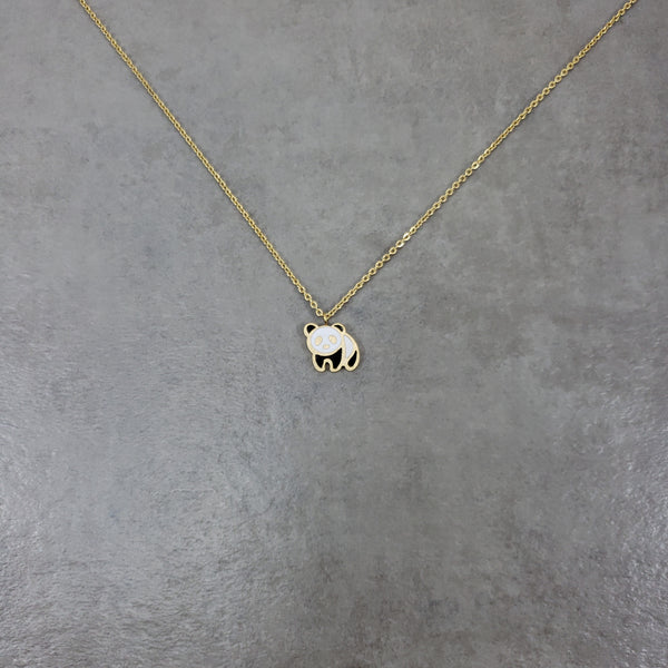 Panda Gold Necklace