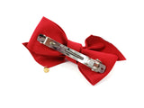 Hair Bow Clip Red HB4
