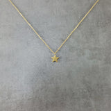 Simple Star Gold Necklace