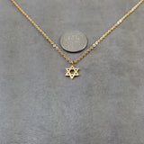 Star of David Gold Necklace