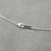 Mountains Silver Necklace