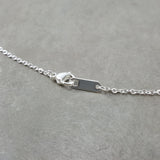 Eiffel Tower Silver Necklace