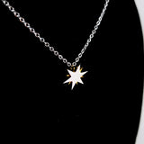Star Sun Silver Necklace