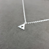 Triforce Silver Necklace