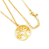 Tree Of Life Gold Necklace