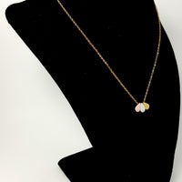 Three Drops Gold Necklace