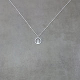 Eiffel Tower Silver Necklace
