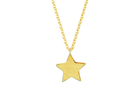 Simple Star Gold Necklace